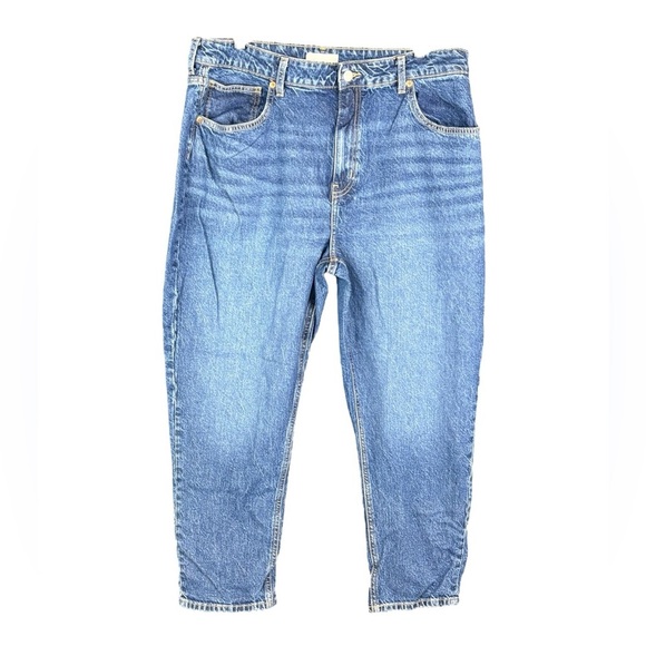H&M Medium Wash Straight‎ Leg Jeans (Size 16) - Picture 1 of 2